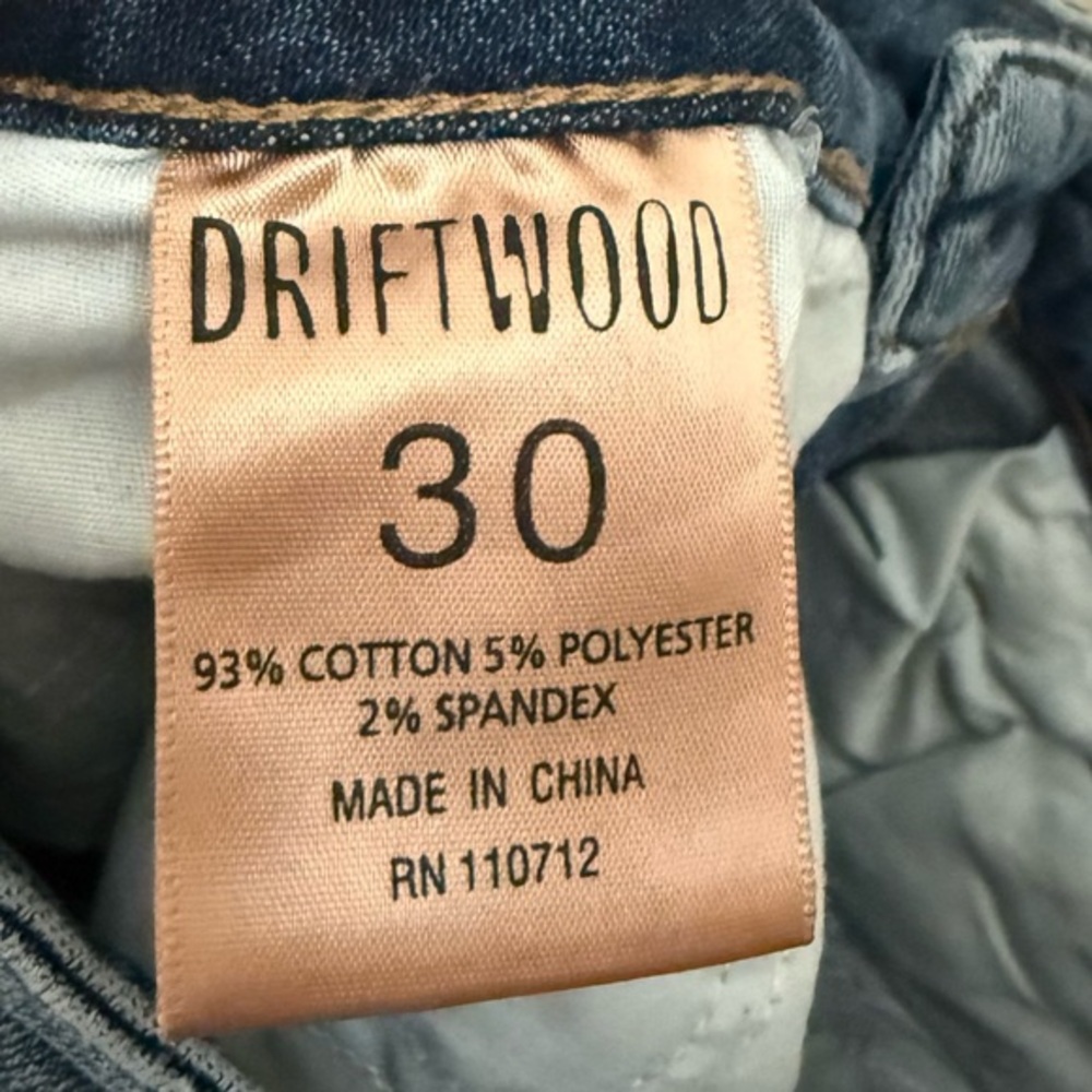 Driftwood Blue Classic Fit Toujours High Rise Straight Leg Audrey Jeans - Picture 8 of 11